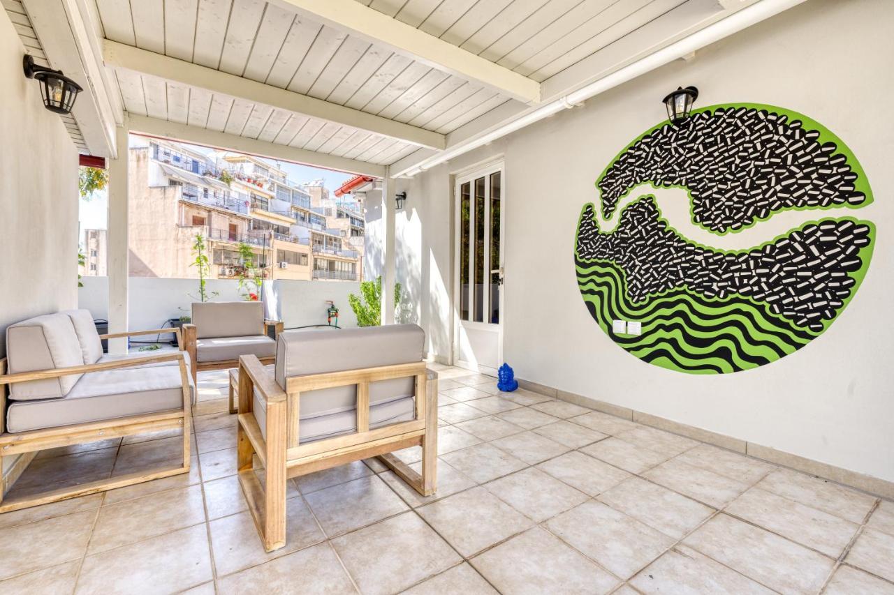 Chic Rooftop Studio W/ Terrace - Near Acropolis Ateny Zewnętrze zdjęcie